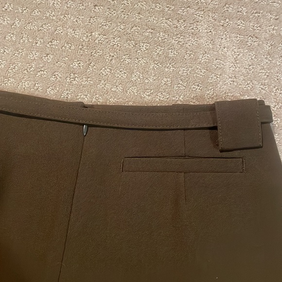 OPEN YY Khaki belted Mini skirt - Picture 8 of 10